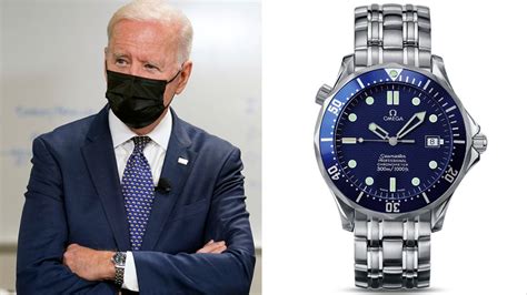 President Joe Biden Spotted Wearing an Omega .